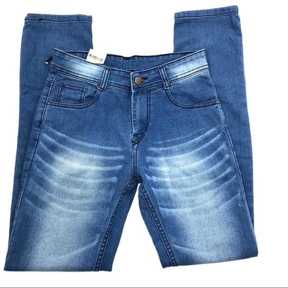 Blue Coin Women’s Jeans, Size 40, 14-15 Years, NWT - Picture 4 of 4